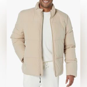 Amazon Essentials Men's Mock Neck Heavyweight Puffer Coat -XS